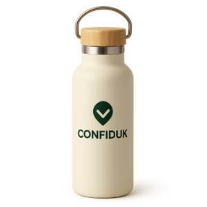 Bamboo Lid Reusable Water Bottle